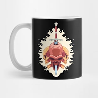 HALLOWEEN SKULL DAGGER Mug